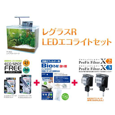 レグラスR-350 LEDエコライトセット内容