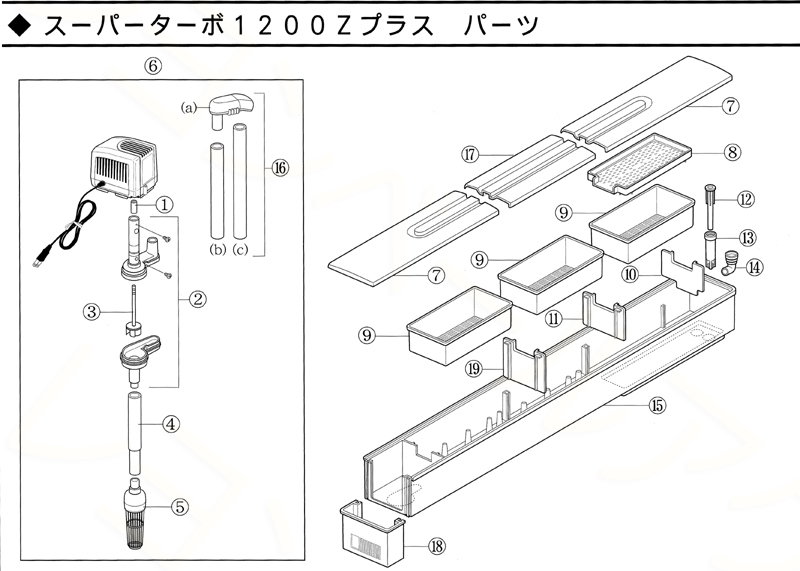 コトブキ スーパーターボZ450プラス パーツ