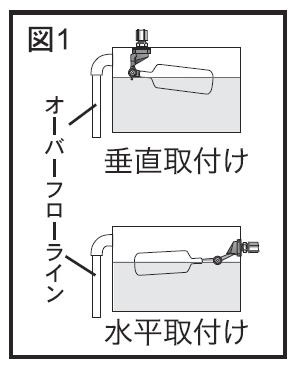 フロートバルブ 取付イメージ