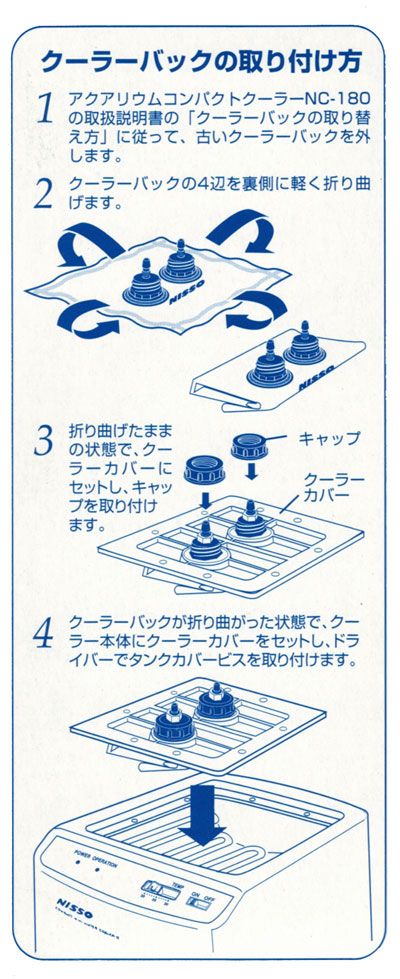 クーラーバックの取り付け方