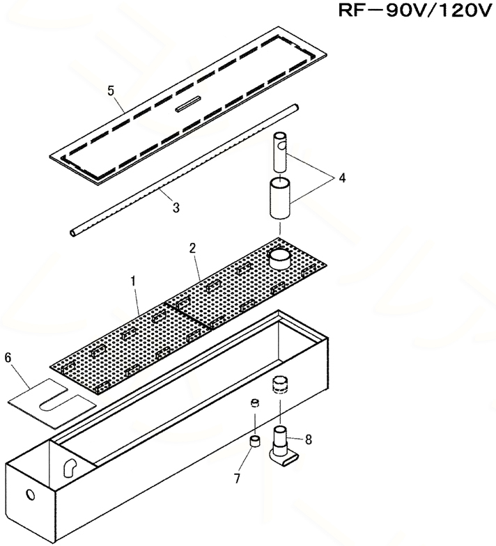 RF-90V/RF-120V交換部品パーツ