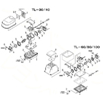 TOHINブロアTLシリーズ交換部品パーツ