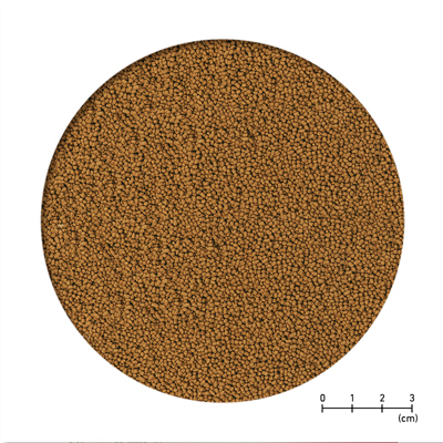 特撰金魚の餌 夢更紗 増体 特々小粒の粒の形状