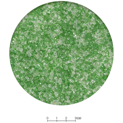 ベタのグラスサンド エメラルドグリーンの粒状