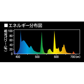 エキゾティックロゼ エネルギー分布図