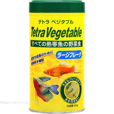 テトラ ベジタブル ラージフレーク 80g